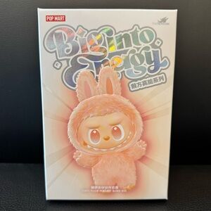 Love (hot pink/red) Big Into Energy Pop Mart Labubu Authentic Unopened Box 2025